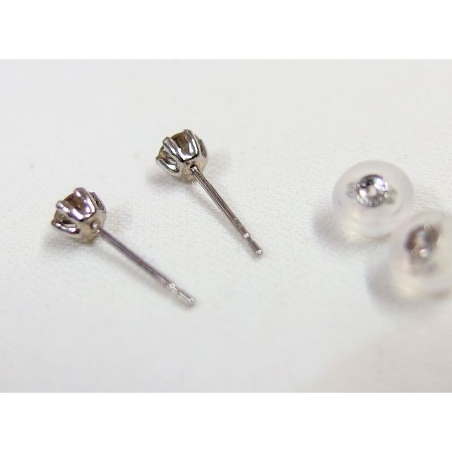 Pt900 ダイヤ0.20/0.20ct ピアス 3