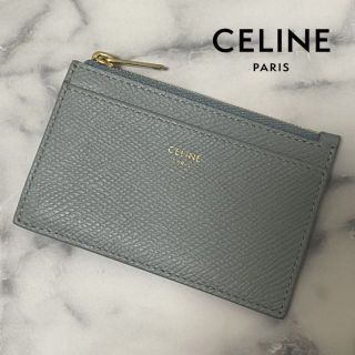 セリーヌ(celine)のCELINE セリーヌ フラグメントケース ブルーグレ―(コインケース)