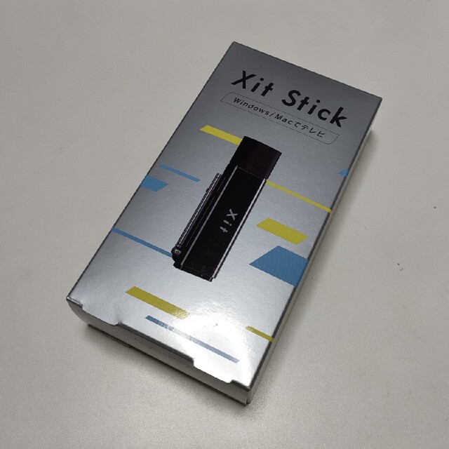 Xit Stick モバイルテレビチューナー XIT-STK110-ECブラックワンセグチューナー