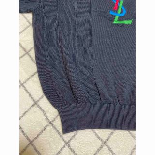 値下げ 希少 美品 YSL サンローラン ヴィンテージ サマーニット 半袖の