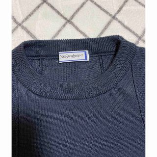 値下げ 希少 美品 YSL サンローラン ヴィンテージ サマーニット 半袖の