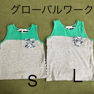 グローバルワーク(GLOBAL WORK)のグローバルワーク タンクトップ セット S L(Tシャツ/カットソー)