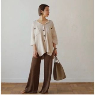 トゥデイフル(TODAYFUL)のTODAYFUL  Over Shirts Knit (シャツ/ブラウス(半袖/袖なし))