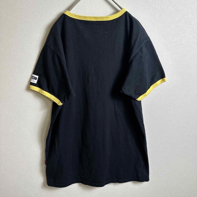 vintage トミーヒルフィガー Tシャツ XS ボーダー リンガー トリム