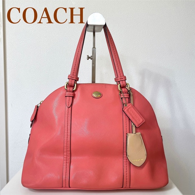 COACH(コーチ)の人気　COACH コーチ　ハンドバッグ　レザー　本革　ピンク　25671 レディースのバッグ(ハンドバッグ)の商品写真