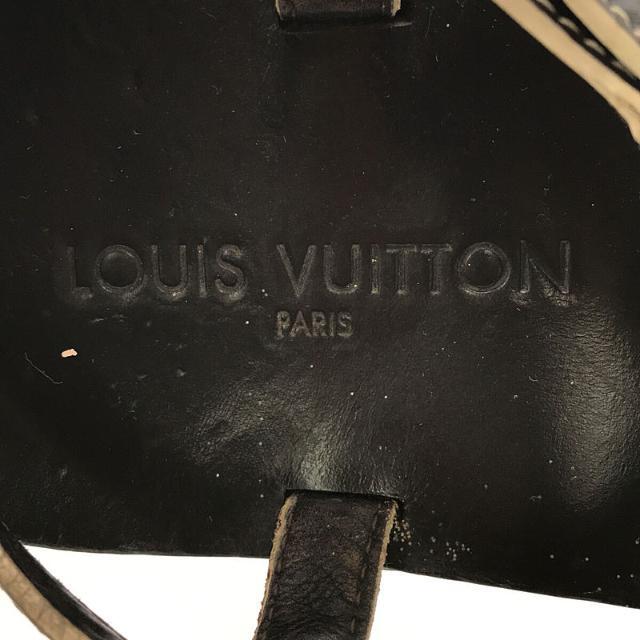 Louis Vuitton / ルイヴィトン | レザー ストラップ サンダル | ダーク ...