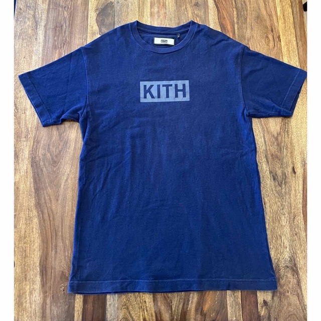KITH - KITH LOGO(ロゴ) Tee ネイビー サイズSの通販 by Shop 