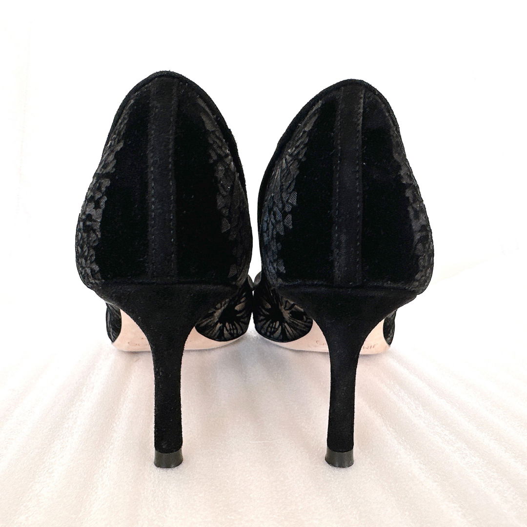 JIMMY CHOO - JIMMY CHOO ジミーチュウ パンプス レース JIMMY CHOO - JIMMY CHOO ジミーチュウ パンプス レース