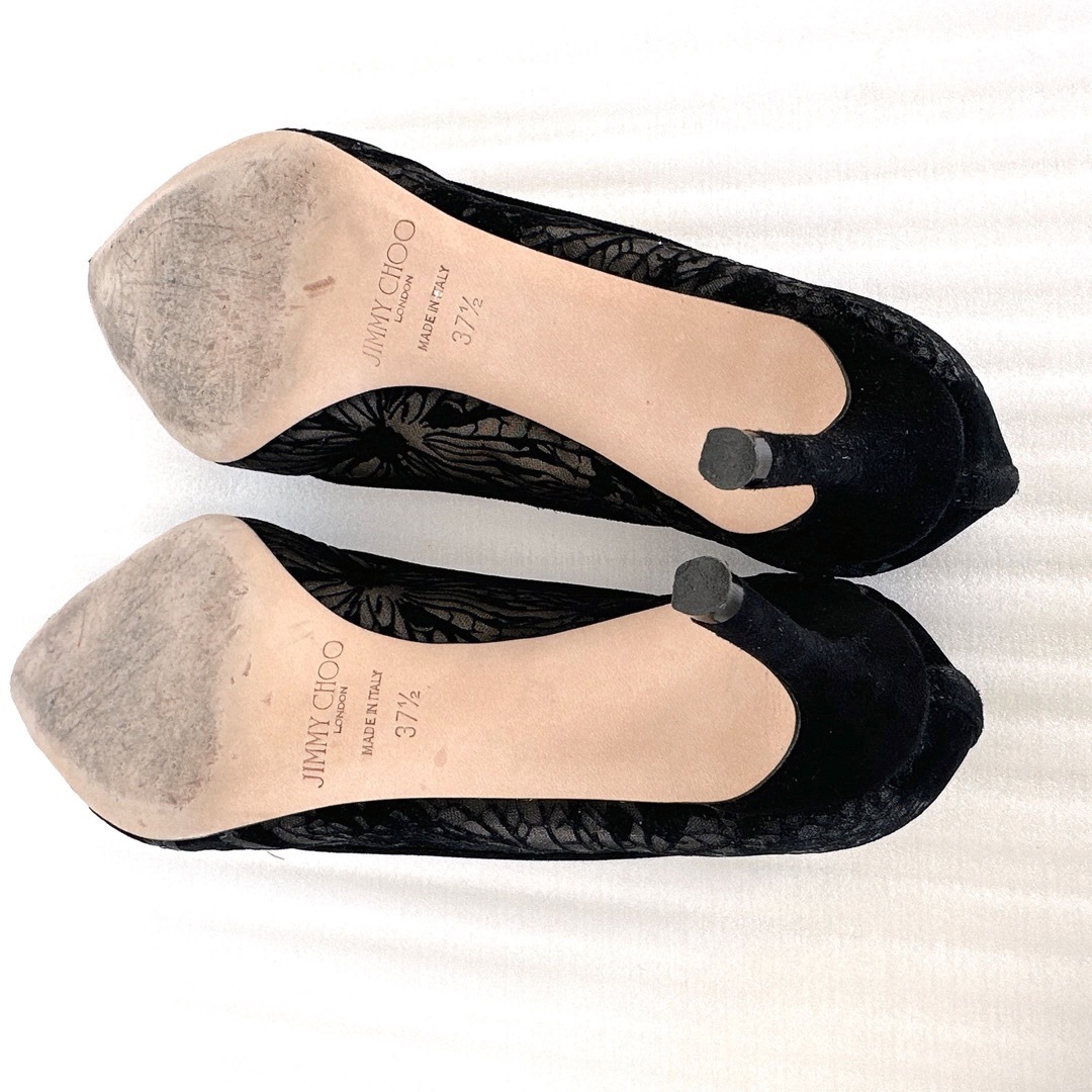 JIMMY CHOO - JIMMY CHOO ジミーチュウ パンプス レース JIMMY CHOO - JIMMY CHOO ジミーチュウ パンプス レース