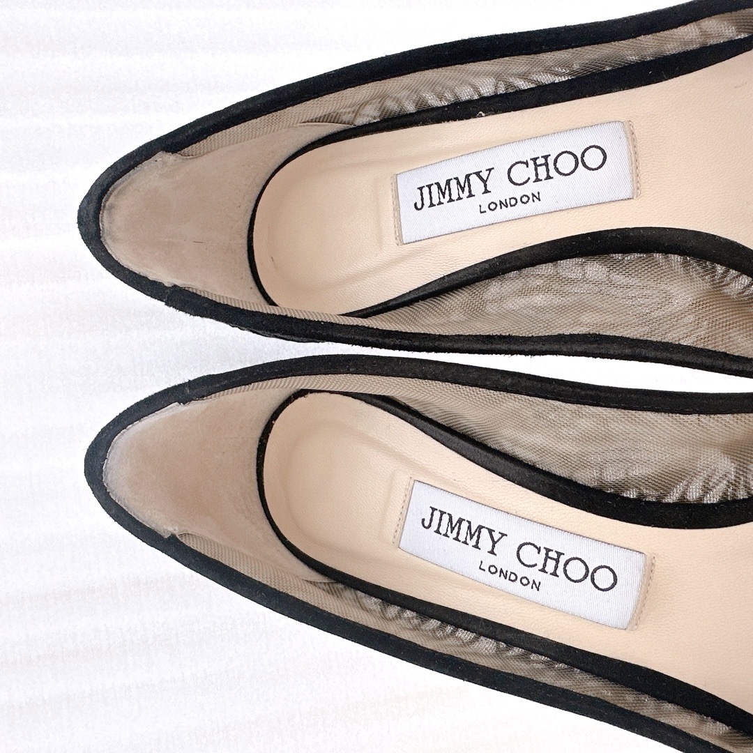 JIMMY CHOO - JIMMY CHOO ジミーチュウ パンプス レース JIMMY CHOO - JIMMY CHOO ジミーチュウ パンプス レース
