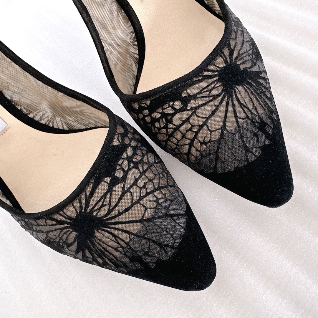 JIMMY CHOO - JIMMY CHOO ジミーチュウ パンプス レース JIMMY CHOO - JIMMY CHOO ジミーチュウ パンプス レース