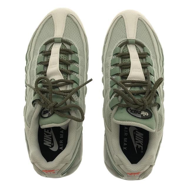 NIKE(ナイキ)の【新品】  NIKE / ナイキ | DM1181-991 NIKE BY YOU AIR MAX 95 ナイキ エア マックス 95 ローカット スニーカー | 25.5 | ホワイト/グリーン | レディース レディースの靴/シューズ(スニーカー)の商品写真