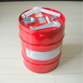 ★純国産 丸型ガソリン携行缶(２０Ｌ) ミニドラム 新品★(その他)