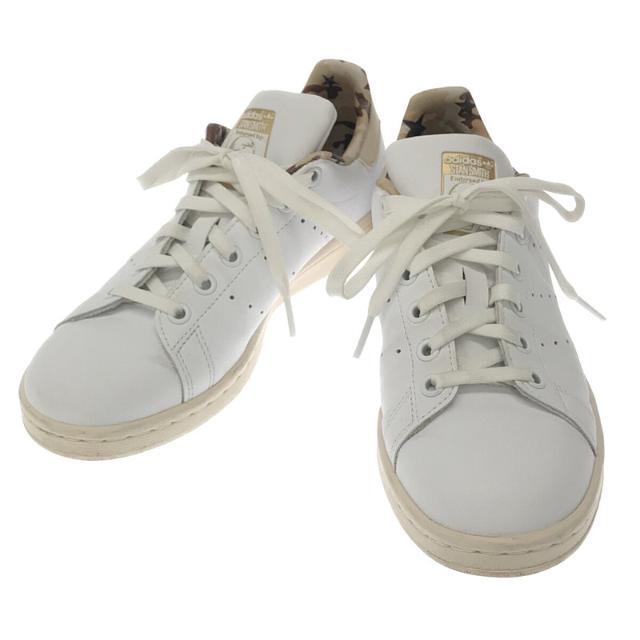 【美品】  adidas / アディダス | HP5504 STAN SMITH スタンスミス カモフラージュ 迷彩 ライニング ローカット スニーカー | 23 | ホワイト | レディース