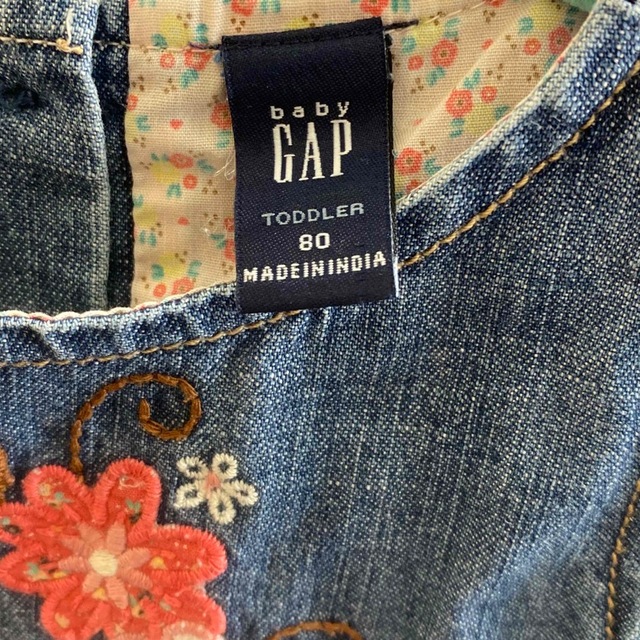 babyGAP(ベビーギャップ)のsize:80 babyGAP ワンピース キッズ/ベビー/マタニティのベビー服(~85cm)(ワンピース)の商品写真