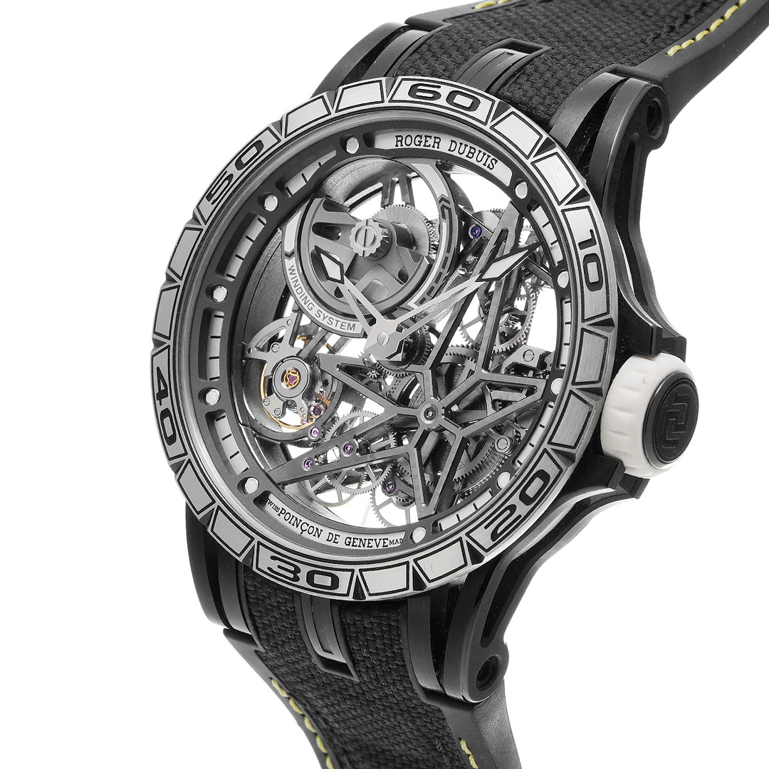 ROGER DUBUIS(ロジェデュブイ)の中古 ロジェ デュブイ ROGER DUBUIS DBEX0715 スケルトン メンズ 腕時計 メンズの時計(腕時計(アナログ))の商品写真