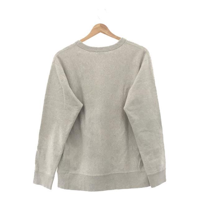A VONTADE / アボンタージ | Reverse Crew Sweat L/S リバースクルースウェット ロングスリーブ トレーナー | S | OATMEAL | メンズ