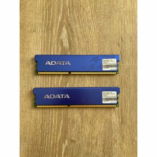 PC用メモリ　8GB(4GB x2) DDR3 1600 ADATA(PCパーツ)