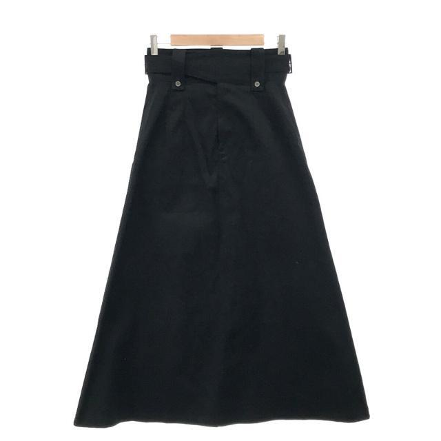 【美品】  foufou / フーフー | " the museum " skirt 「ザミュージアム」スカート | 1 | ブラック | レディース