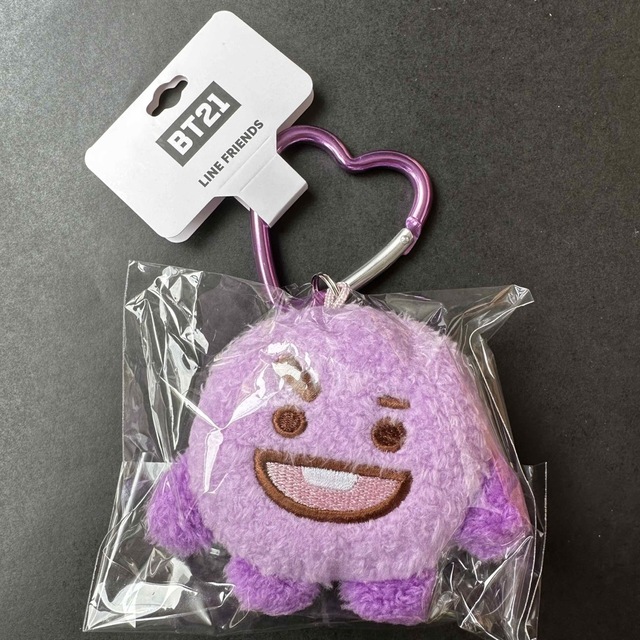 防弾少年団(BTS)(ボウダンショウネンダン)のBT21 SHOOKY 紫 エンタメ/ホビーのタレントグッズ(ミュージシャン)の商品写真