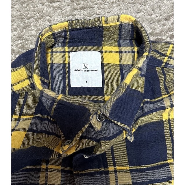 uniform experiment(ユニフォームエクスペリメント)のuniform experiment3STUDSFIVESTARFLANNEL メンズのトップス(シャツ)の商品写真