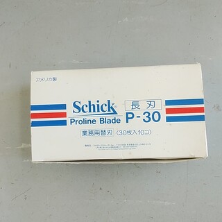 Schick - シック プロラインブレード P-30 長刃 30枚入×10個 替え刃 替