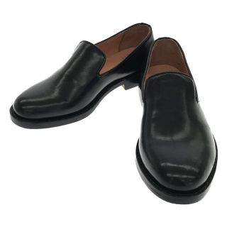 【美品】  Milton Keynes / ミルトンキーンズ | India インディア レザー スリッポン フラット シューズ 箱有 | 40 | BLACK | メンズ(その他)