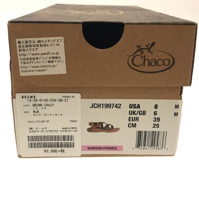 BEAMS(ビームス)の【美品】  BEAMS / ビームス | × Chaco / チャコ 別注 CRAZY SPECIAL ストラップ ストラップ サンダル 箱有 | 25 | brown | レディース レディースの靴/シューズ(サンダル)の商品写真