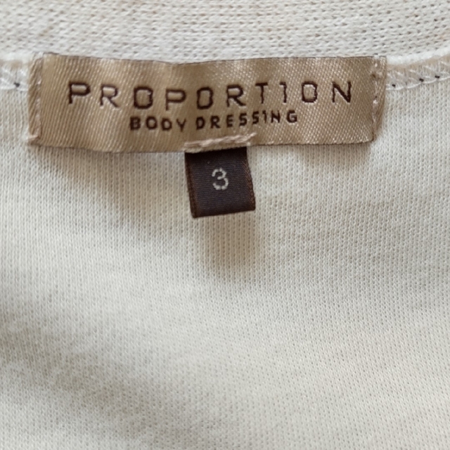 PROPORTION BODY DRESSING(プロポーションボディドレッシング)のボディドレッシング　カットソー レディースのトップス(カットソー(半袖/袖なし))の商品写真