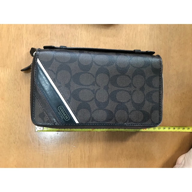 COACH(コーチ)のコーチ　長財布　中古　カード大量収納可能！ メンズのファッション小物(長財布)の商品写真