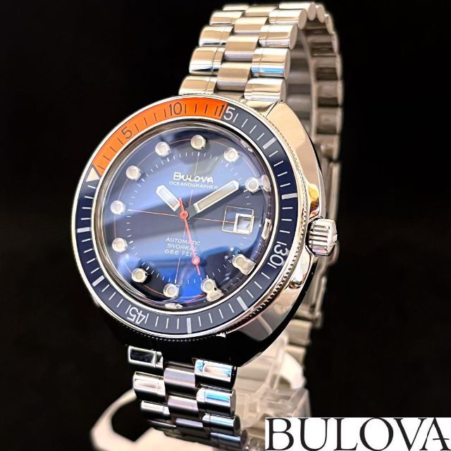 ★激お洒落レトロ感！【BULOVA】展示品特価/ブローバ/メンズ腕時計/激レア