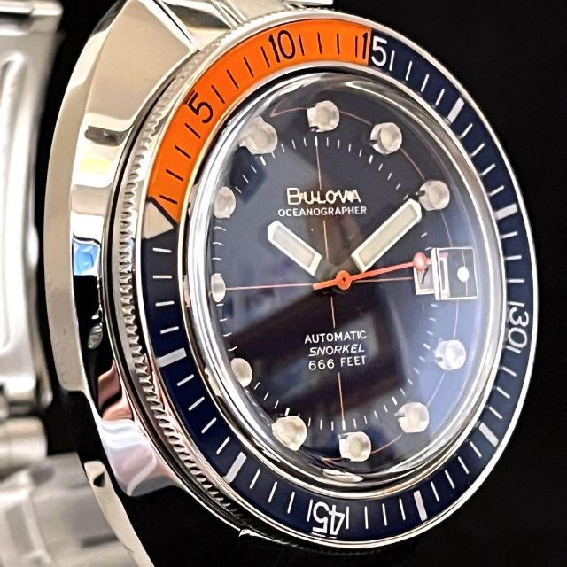 ★激お洒落レトロ感！【BULOVA】展示品特価/ブローバ/メンズ腕時計/激レア