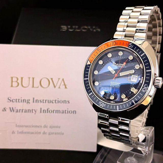 ★激お洒落レトロ感！【BULOVA】展示品特価/ブローバ/メンズ腕時計/激レア