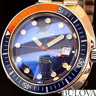 ★激お洒落レトロ感！【BULOVA】展示品特価/ブローバ/メンズ腕時計/激レア