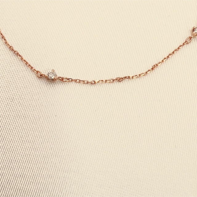 4℃ - ✨美品✨4°C K10 ステーションブレスレット ハートの通販 by