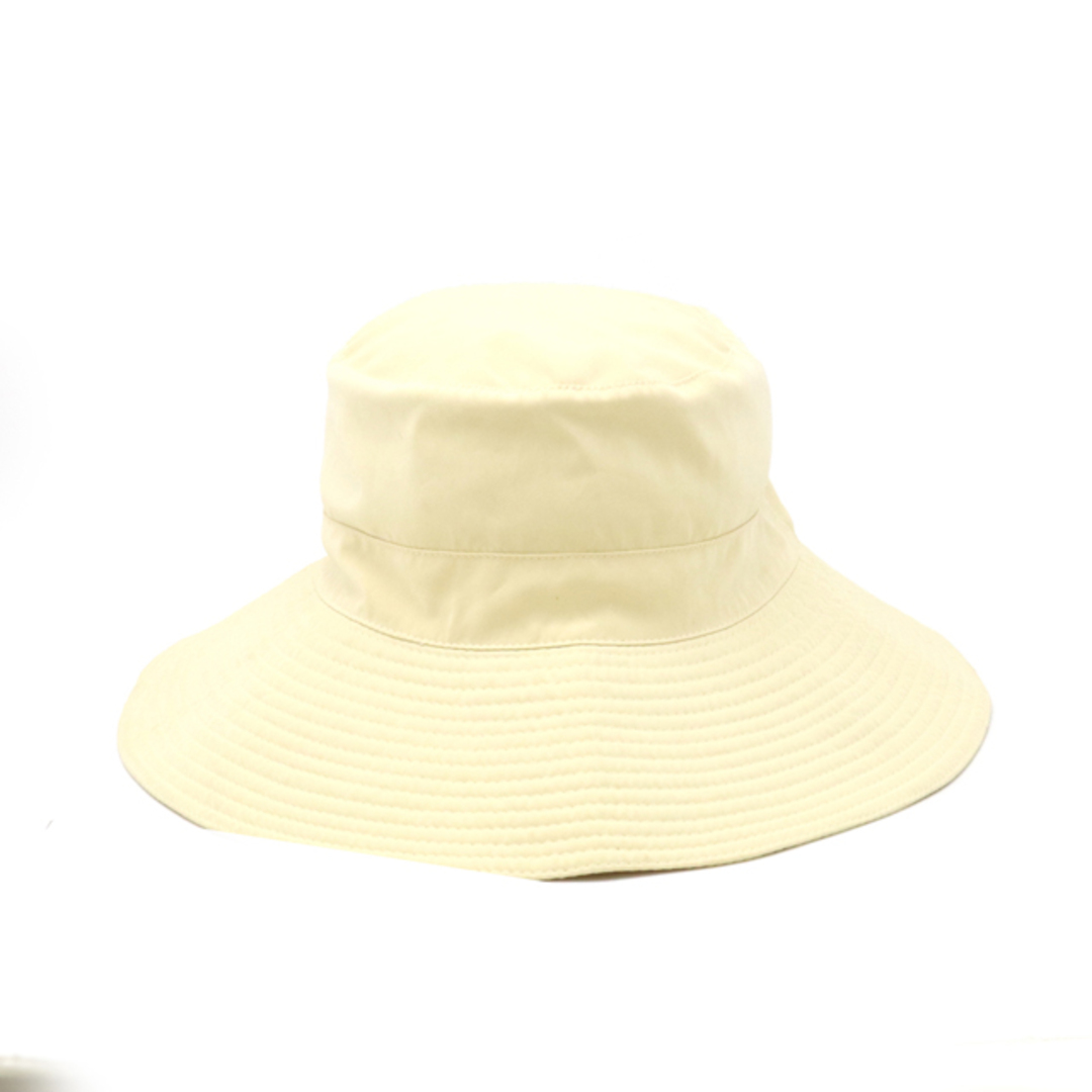 エルメス Hロゴ 刺繍 バケットハット 帽子 ポリエステル （12310524）