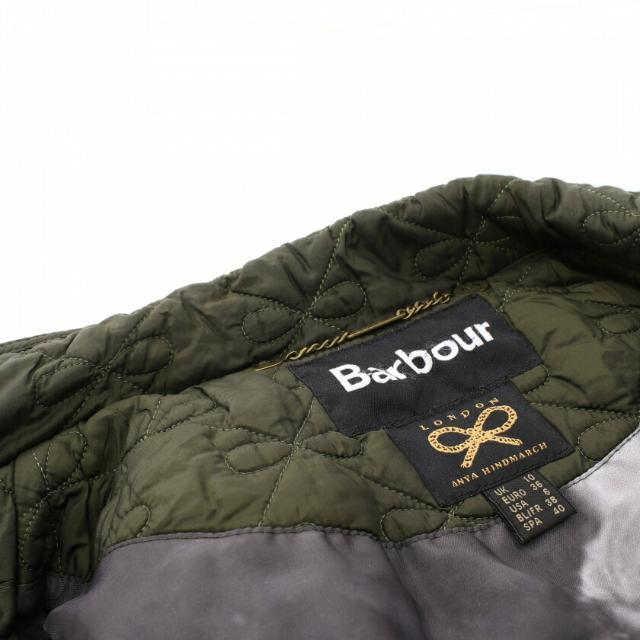 Barbour(バーブァー)のBarbour × ANYA HINDMARCH コート カーキグリーン 中綿 レディースのジャケット/アウター(その他)の商品写真