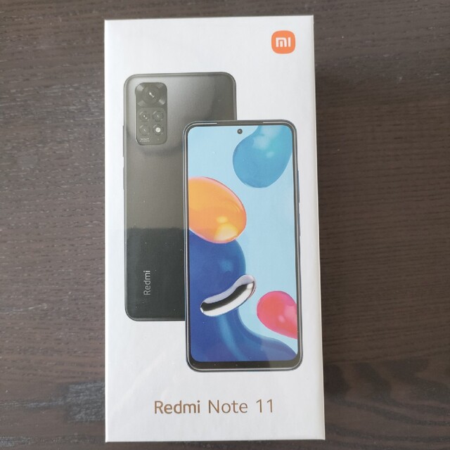 新品未開封　 Redmi Note 11　トワイライトブルー7387mm厚さ