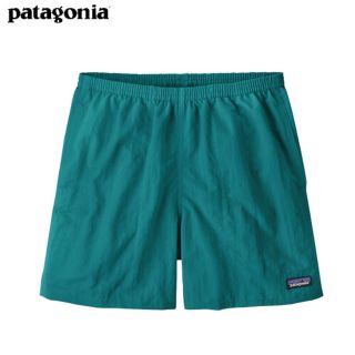 パタゴニア(patagonia)のpatagonia ショートパンツ L バギーズ ショーツ5インチ グリーン(ショートパンツ)