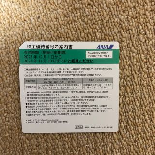 エーエヌエー(ゼンニッポンクウユ)(ANA(全日本空輸))のANA 株主優待(その他)