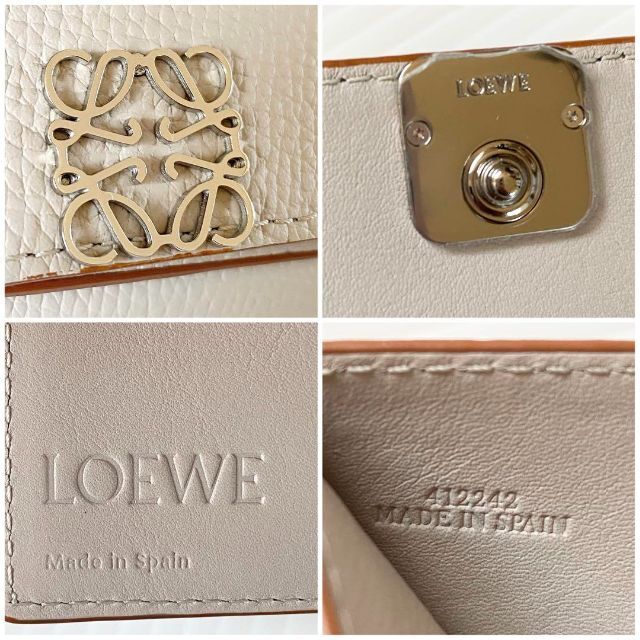 LOEWE - ❤️ロエベ❤️アナグラム トライフォールドウォレット LOEWE - ❤️ロエベ❤️アナグラム トライフォールドウォレット