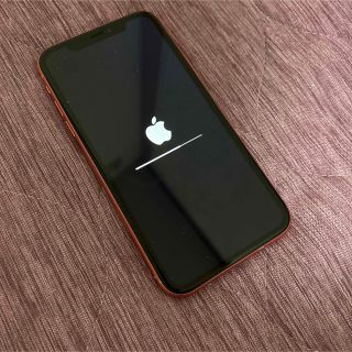 アイフォーン(iPhone)のiPhoneXRオレンジ(スマートフォン本体)