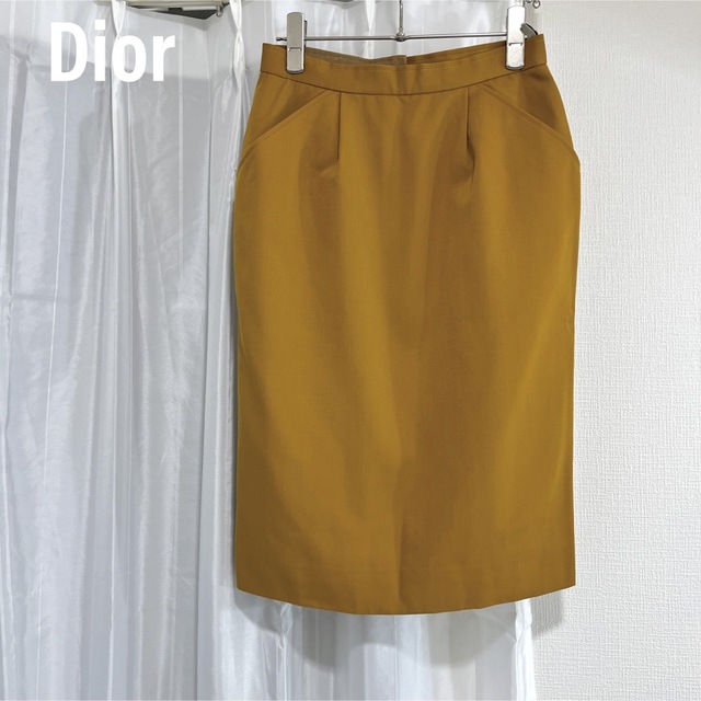 Christian Dior - Christian Dior ディオール タイトスカート ブラウン