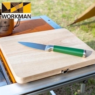 ワークマン(WORKMAN)の新品ワークマン　ブッシュクッキングツールS　携帯用包丁・まな板セット(調理器具)