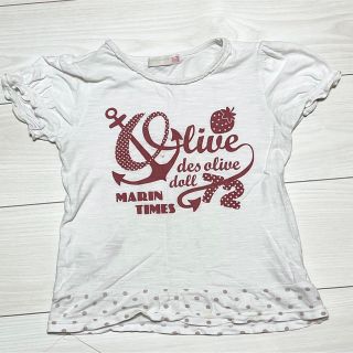 オリーブデオリーブ(OLIVEdesOLIVE)の◼︎オリーブデオリーブ 女の子用 半袖カットソー 130サイズ 夏物 トップス(Tシャツ/カットソー)