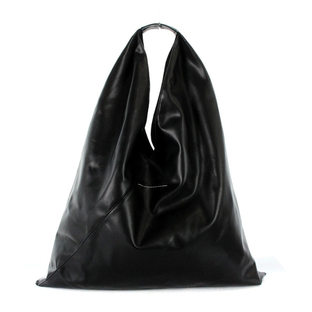 MM6(エムエムシックス)のエムエムシックス メゾンマルジェラ ジャパニーズ トートバッグ レザー 黒 レディースのバッグ(トートバッグ)の商品写真