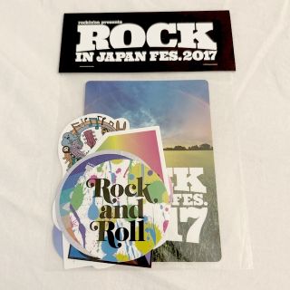 ロッキン　2017 ステッカー　セット(音楽フェス)