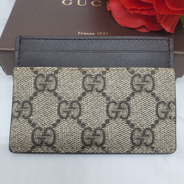 Gucci - 【未使用に近い】 GUCCI グッチ 定期入れ カードケース パス