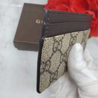Gucci - 【未使用に近い】 GUCCI グッチ 定期入れ カードケース パス