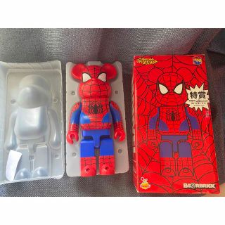 ベアブリック　happyくじ　スパイダーマン　特賞　BE@RBRICK　400％(その他)